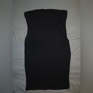 Elegant Black Strapless Dress